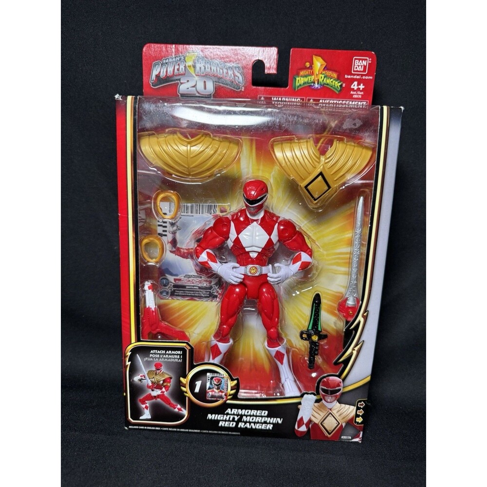Power Rangers Megaforce Armored Mighty Morphin Red Ranger 2013